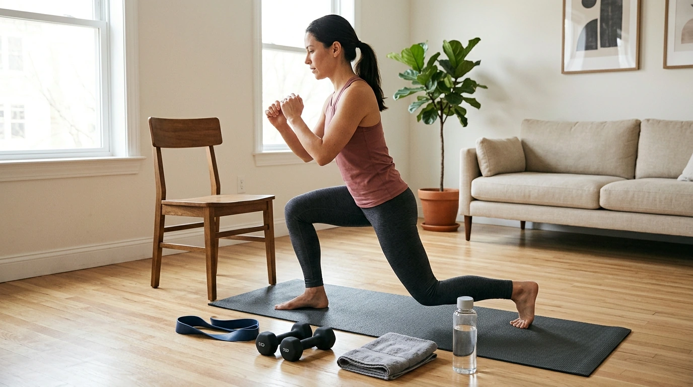 4-Week At-Home Workout Plan: Minimal Equipment, Daily